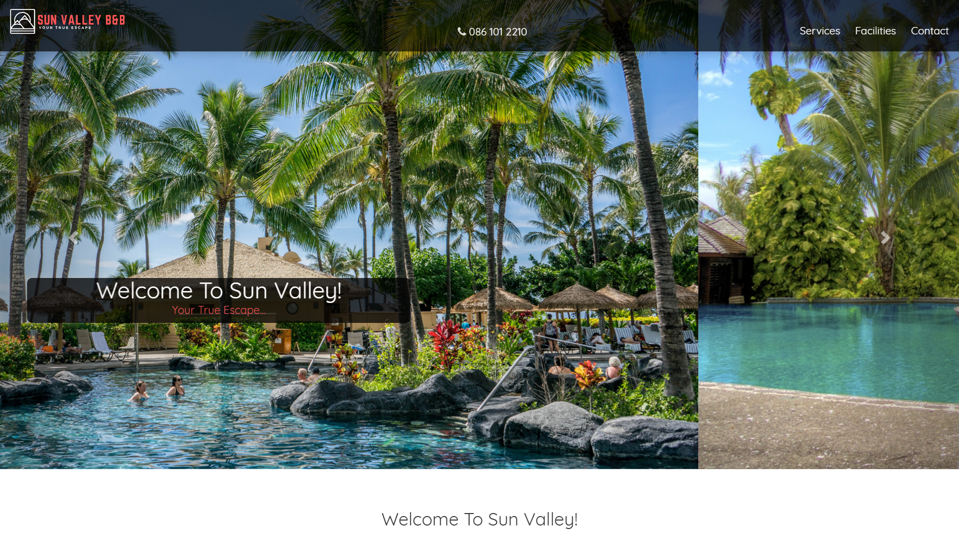 Sun Valley, eSolve Showcase Website Template